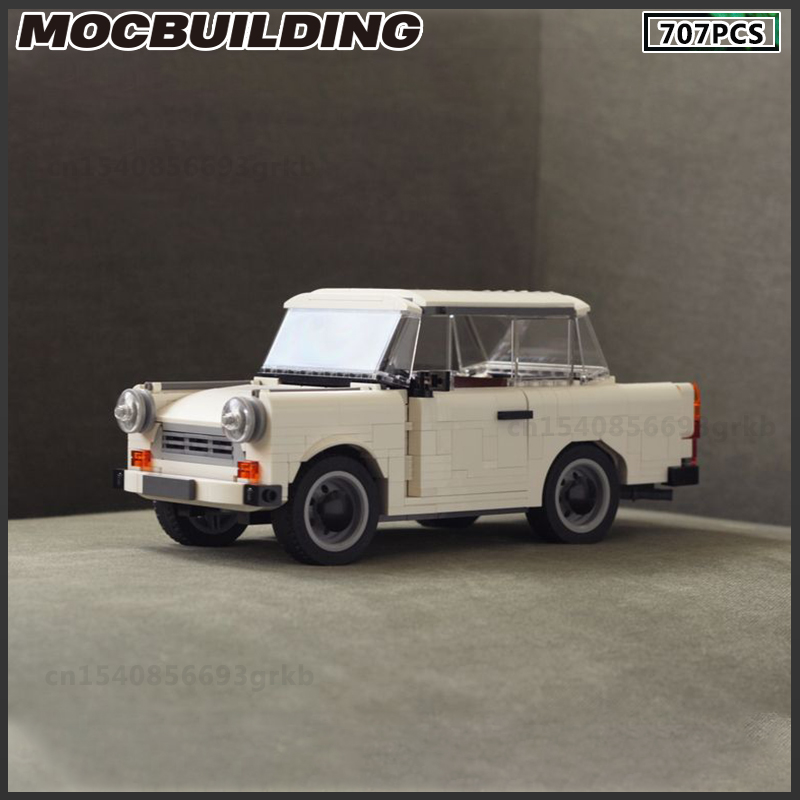 Vintage Collectibles Toys - MOC Building Block Vintage Automobile European