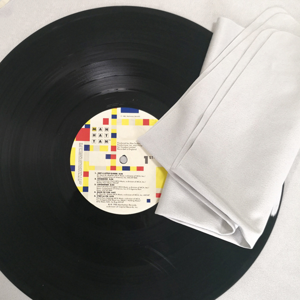 5 Pcs CD Cleaning Cloth Microf - Vinyl Record Cleaner avis et prix