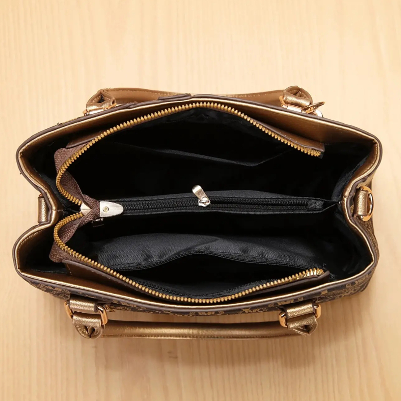 Women's Handbag Set with Shoul - Vintage Zipper avis et prix