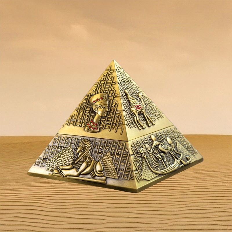 Egyptian Pharaoh Pyramid Ashtr - Vintage Collectible Ashtrays avis et prix