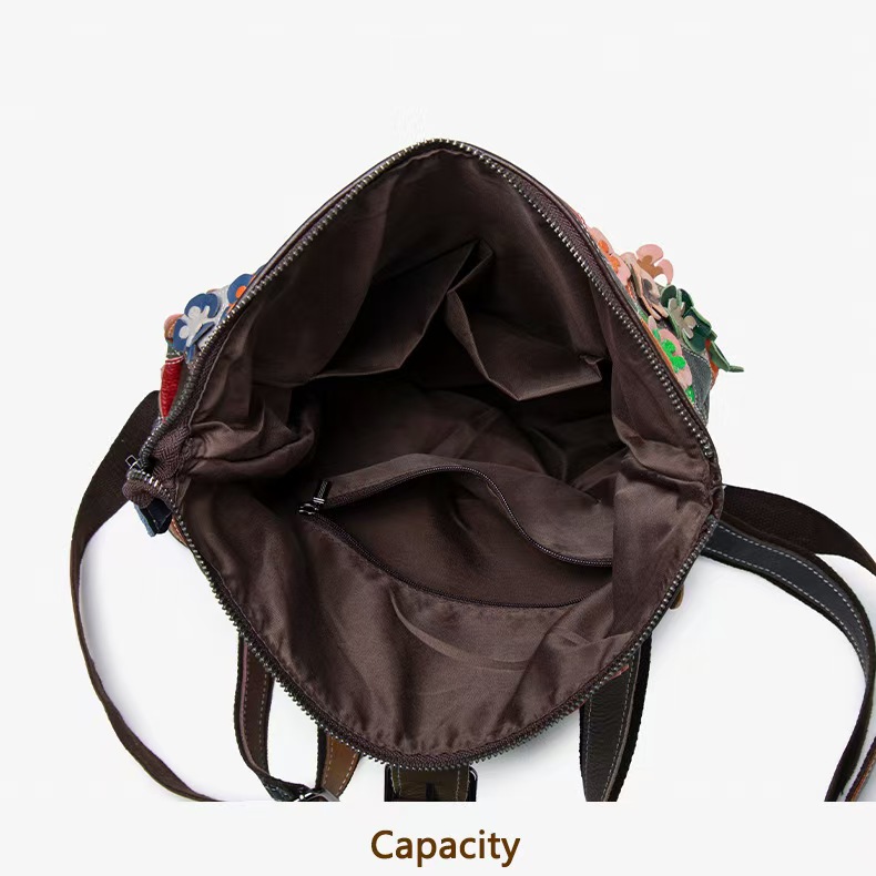 Vintage Women Genuine Leather  - Vintage Zipper avis et prix