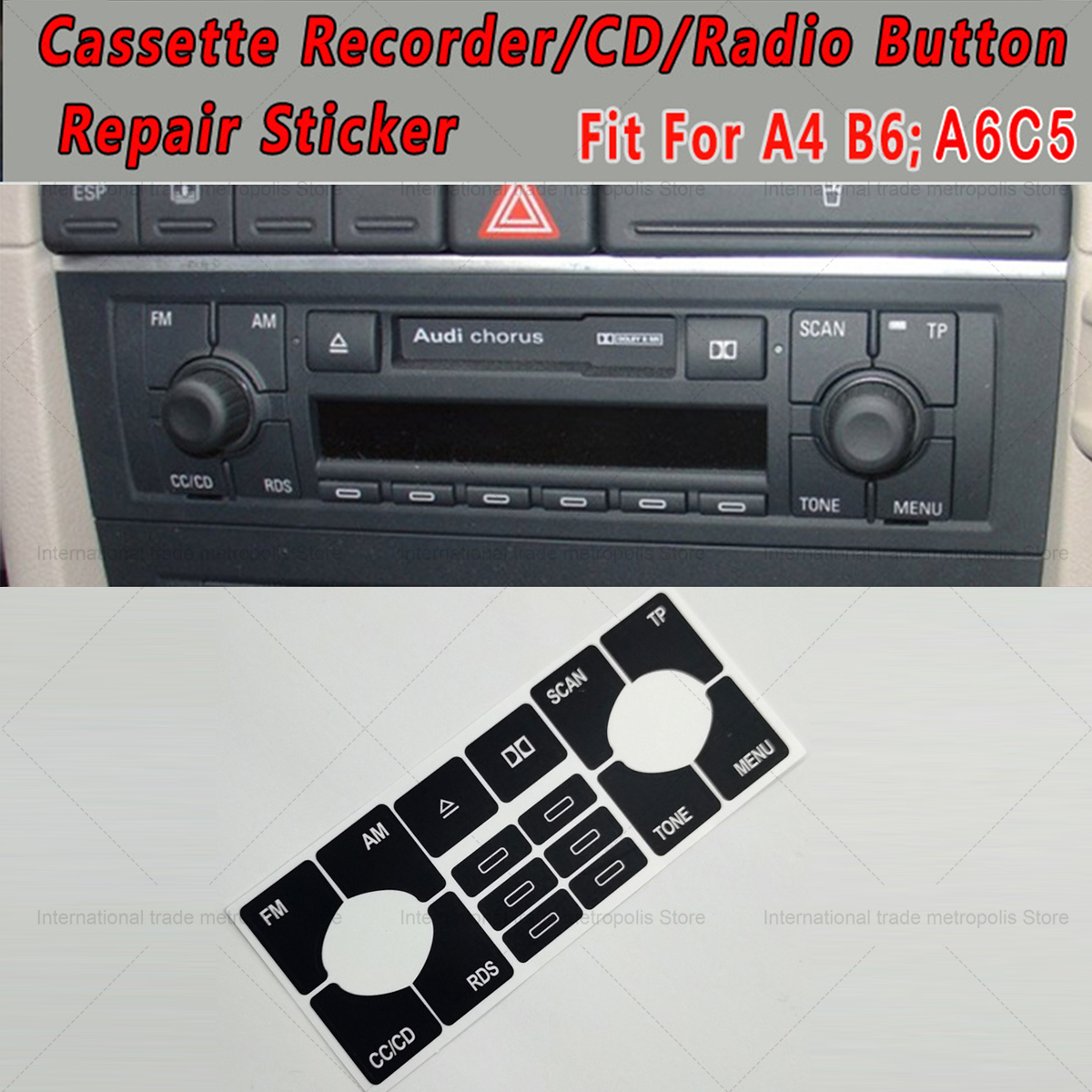 A Set Audio Button Repair Deca - Cassette Tape Head avis et prix