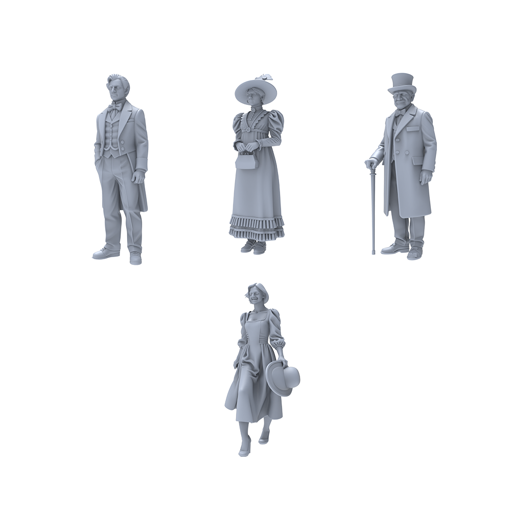 1/64 1/72 Victorian European D - Vintage Collectible Figures avis et prix