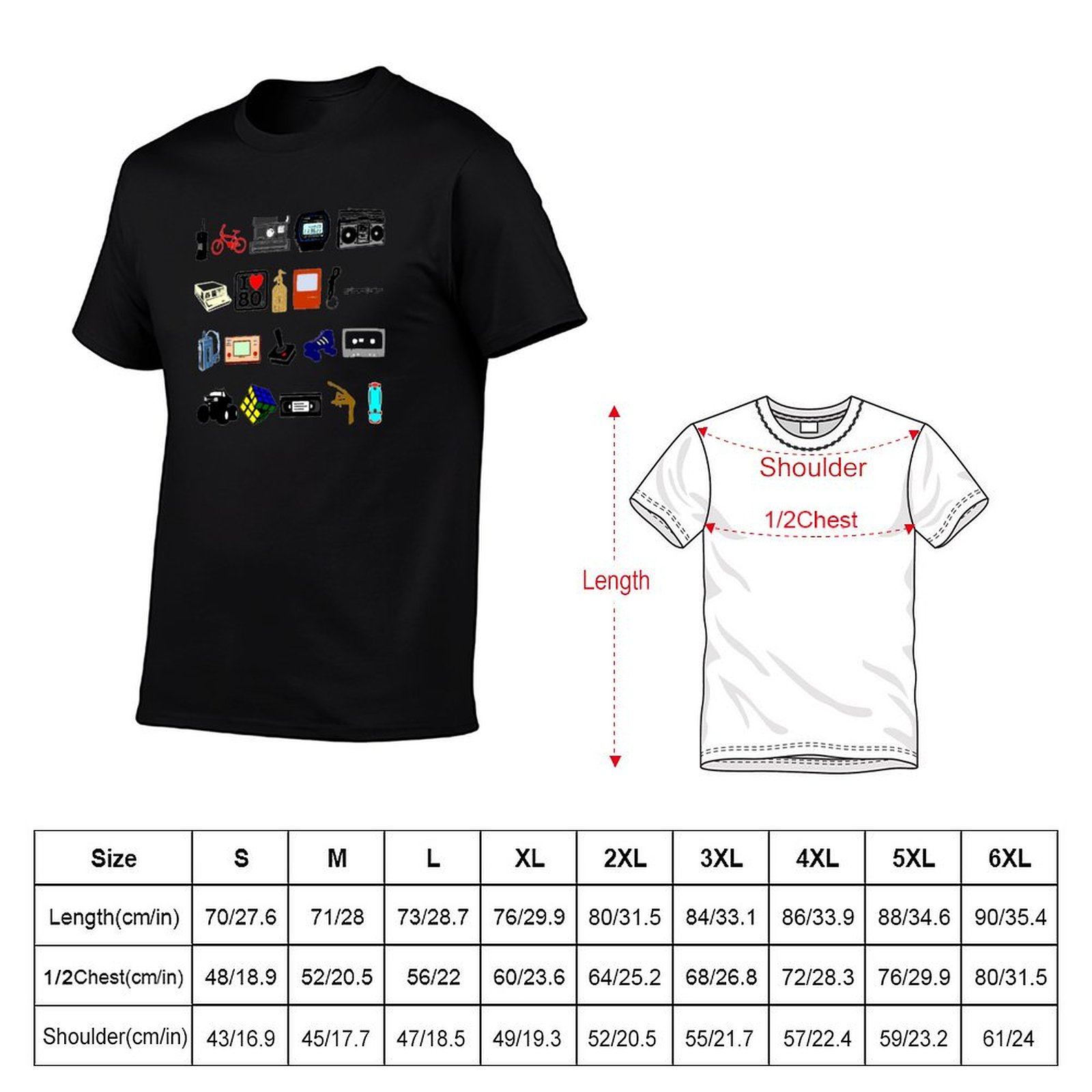 1980s Retro Vintage Memorabili - Collectible Vintage T Shirts avis et prix