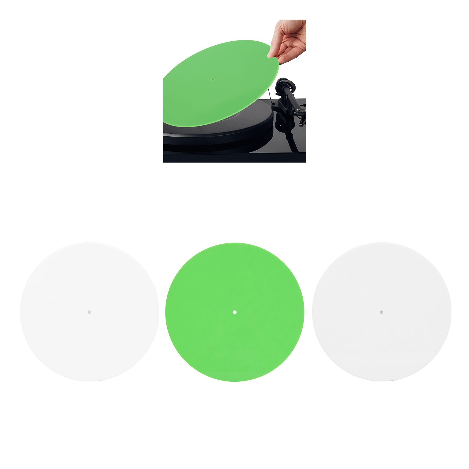 Record Platter Slipmat Acrylic - Vinyl Record Cleaner avis et prix