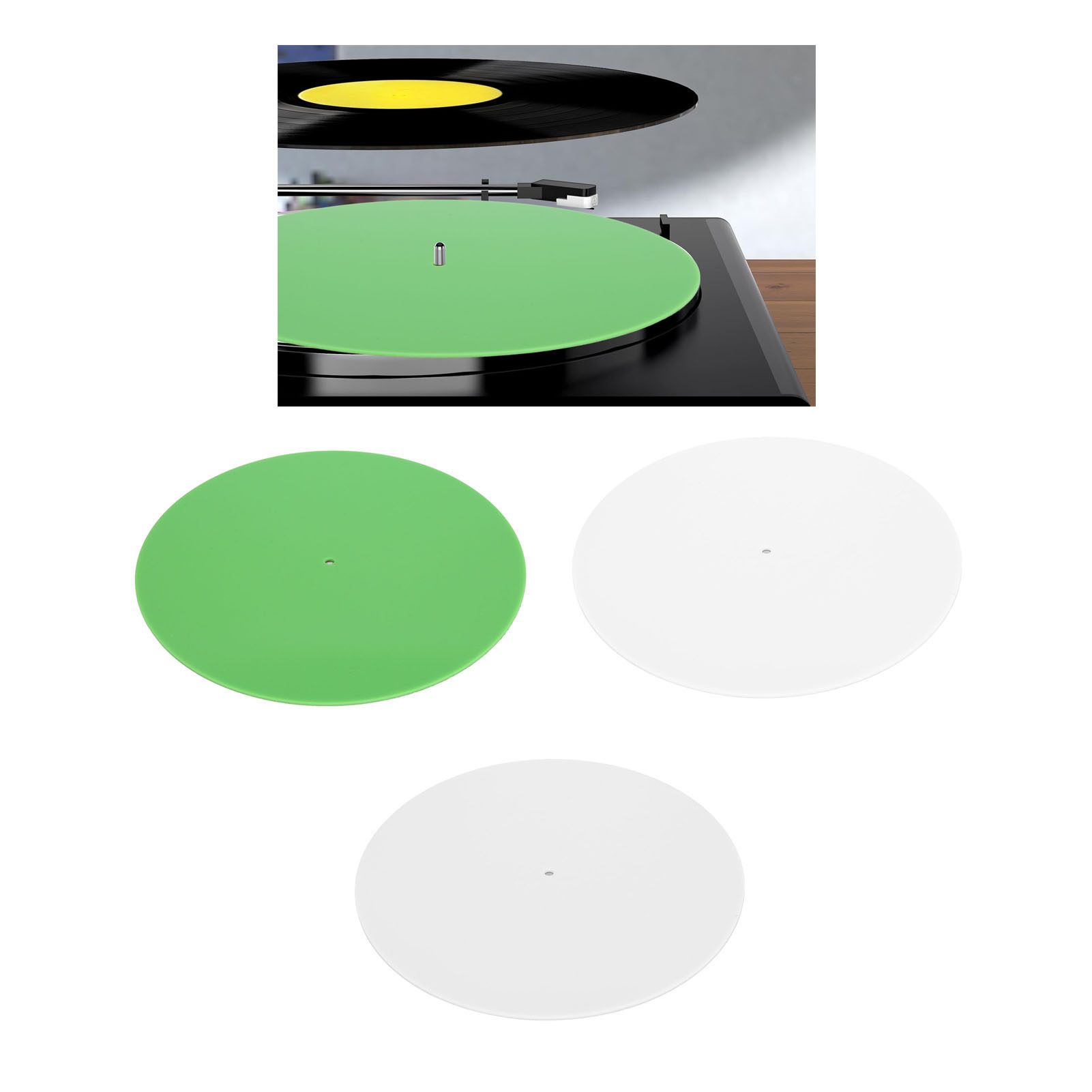 Record Platter Slipmat Acrylic - Vinyl Record Cleaner avis et prix