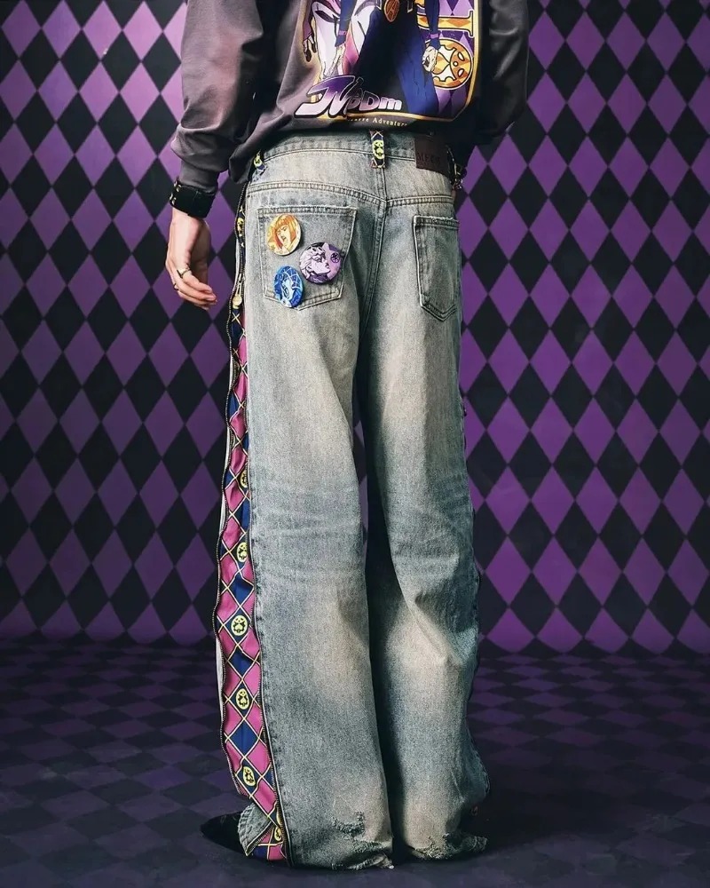 Y2K Streetwear Men Hip Hop Har - Vintage Zipper avis et prix