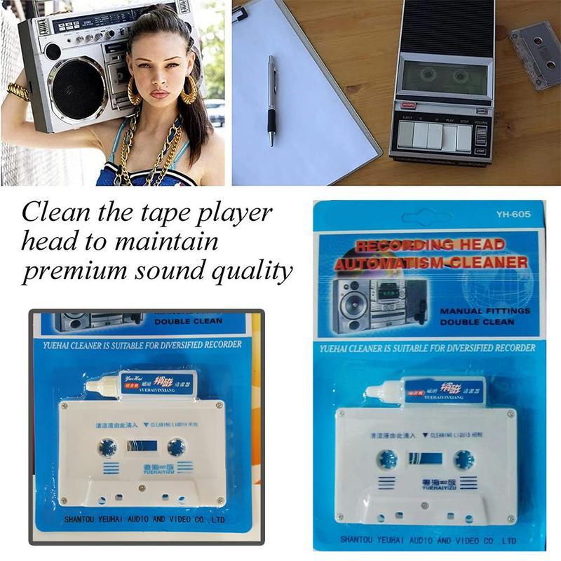 Tape Cleaner Tape Recorder Cle - Cassette Tape Head avis et prix
