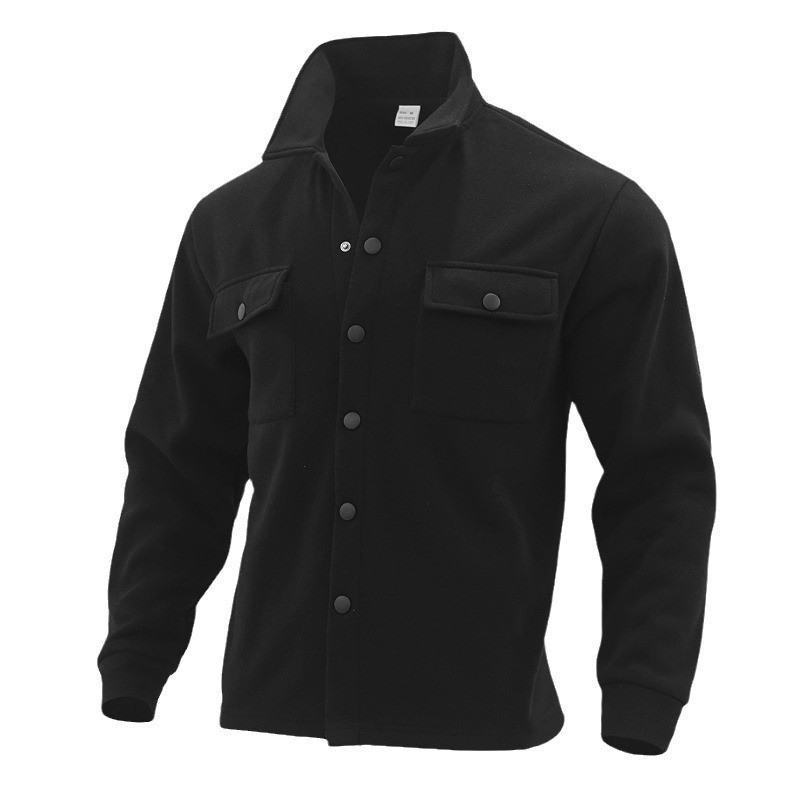 Work Jacket Male Outerwear Sli - Vintage Zipper avis et prix
