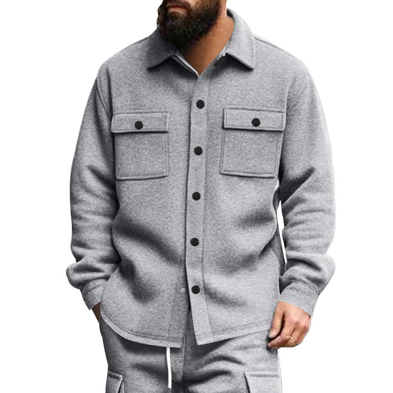 Work Jacket Male Outerwear Sli - Vintage Zipper avis et prix