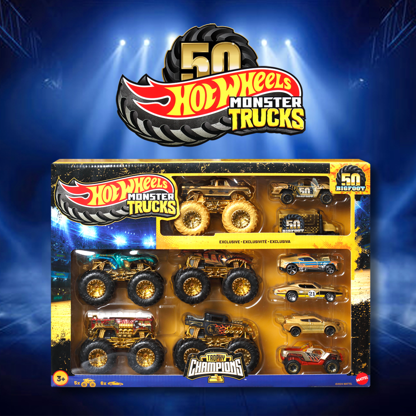 New Hot Wheels Monster Truck D - Mattel Collectible & Vintage Dolls avis et prix