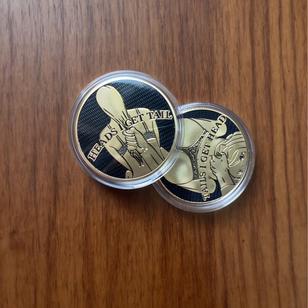 New Funny Heads and Tails Coin - Vintage Collectibles Toys avis et prix