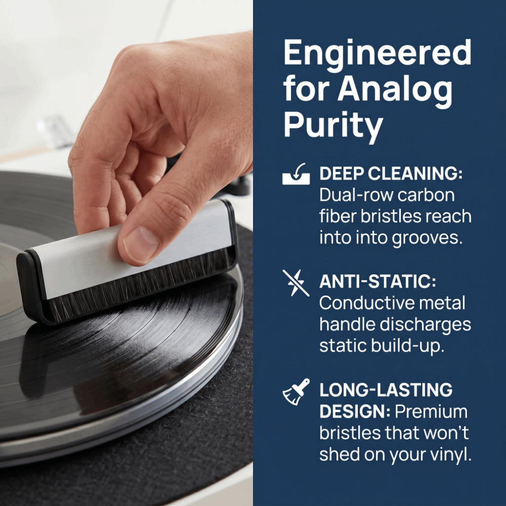 Anti-Static Vinyl Record Clean - Vinyl Record Cleaner avis et prix