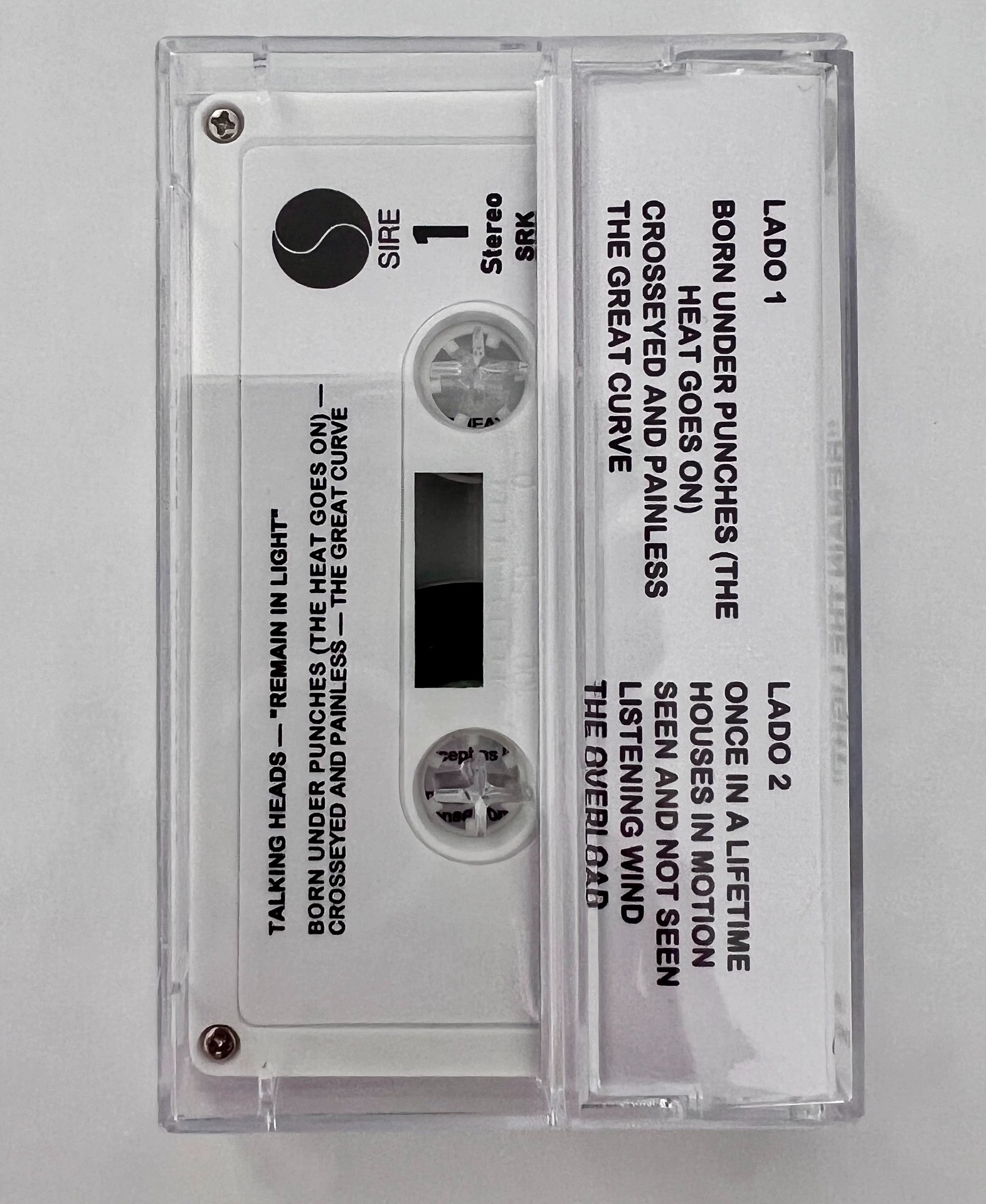 Rock Talking Heads David Byrne - Cassette Tape Head avis et prix