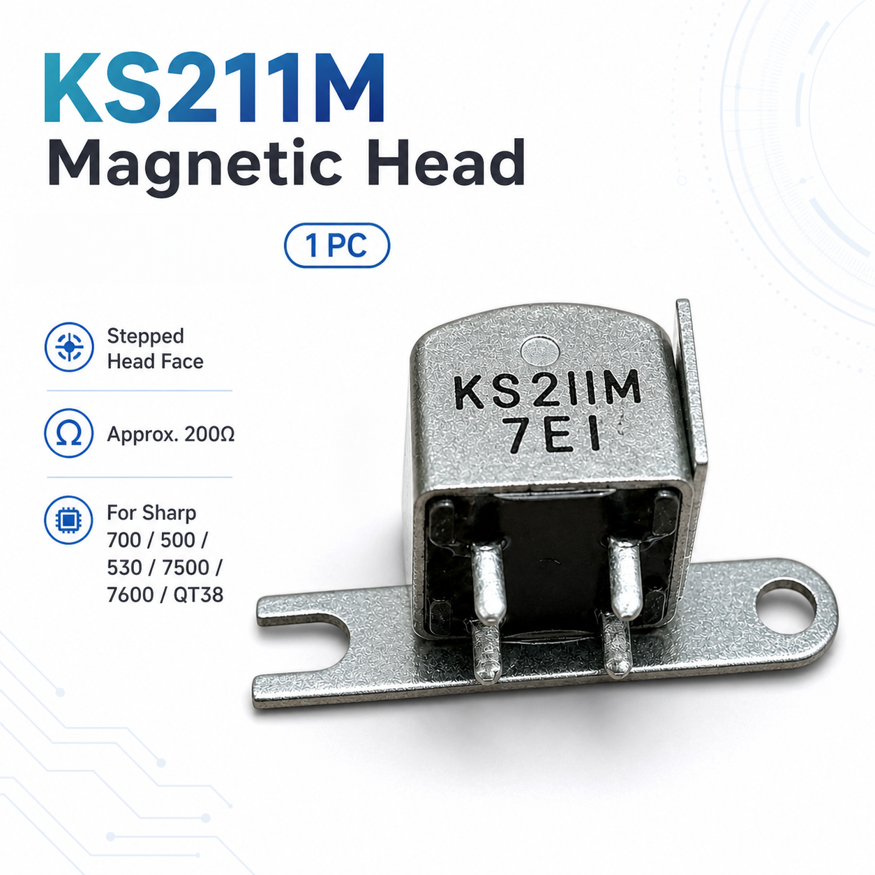 KS211M Magnetic Head Japan Imp - Cassette Tape Head avis et prix