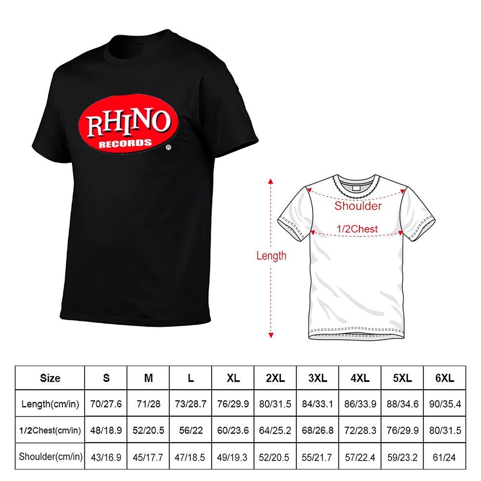 Vintage Rhino Records cult Col - Collectible Vintage T Shirts avis et prix