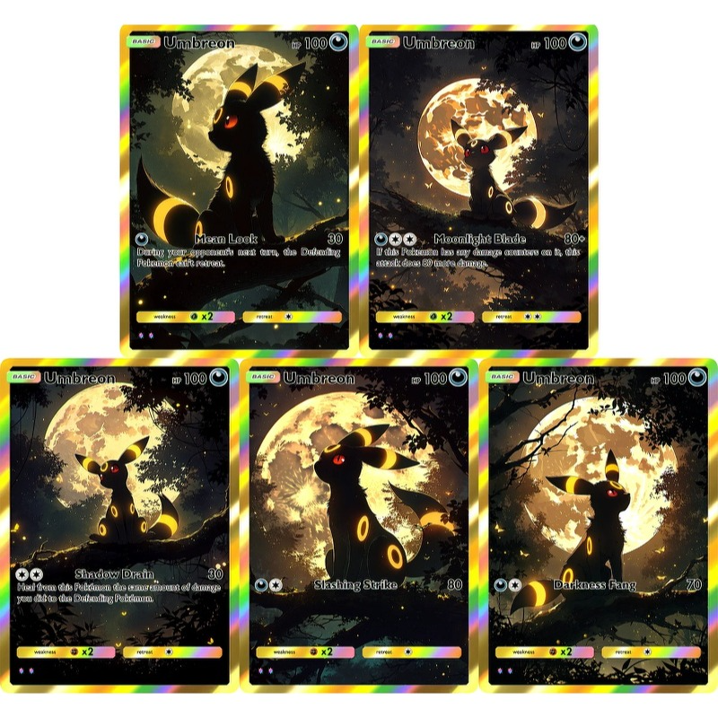 Pokemon Cards Umbreon PTCG Hol - Vintage Collectible Cards avis et prix