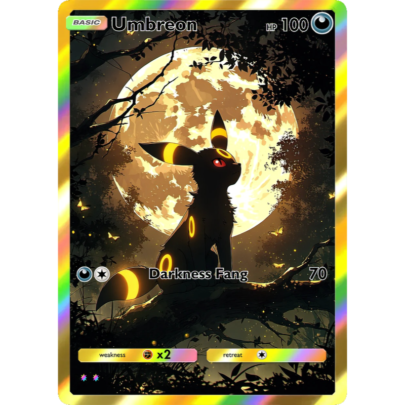Pokemon Cards Umbreon PTCG Hol - Vintage Collectible Cards avis et prix