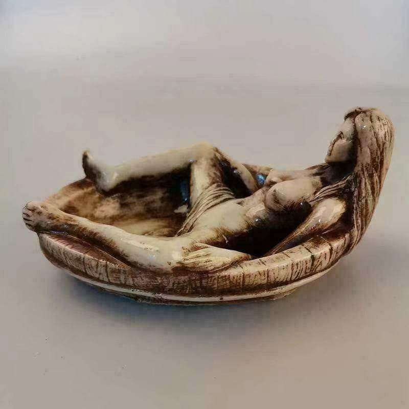 Rare Chinese Antique Ashtray - - Vintage Collectible Ashtrays avis et prix